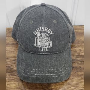 NWOT Moonshine Spirt by Brad Paisley "Whiskey Life" grey ball cap